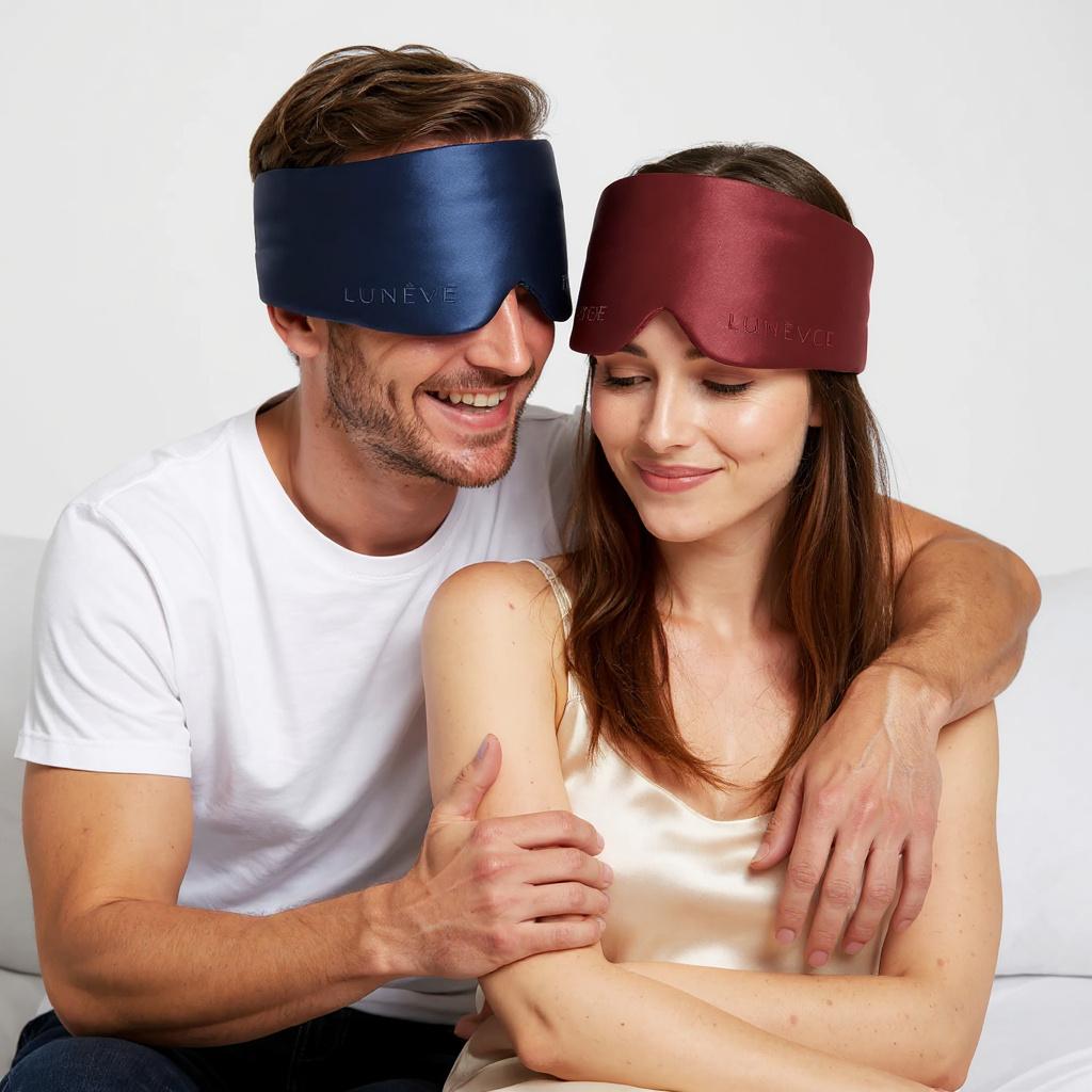 Premium Seiden Schlafmasken